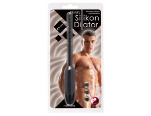 Wibrujący dilator Pearl You2Toys czarny silikonowy 19 cm