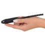 Wibrujący dilator Pearl You2Toys czarny silikonowy 19 cm - 9