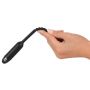 Wibrujący dilator Pearl You2Toys czarny silikonowy 19 cm - 11