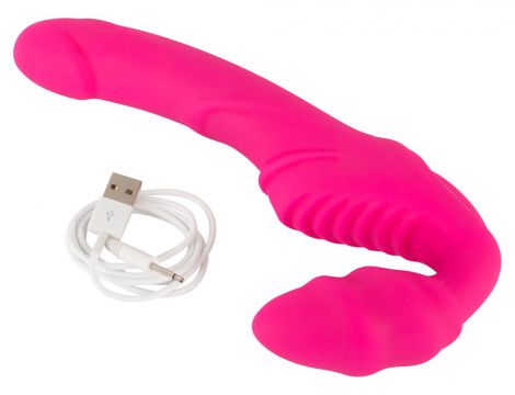 Strap-on wibrujący bez uprzęży You2Toys silikonowy USB 22 cm - 12