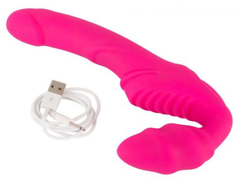 Strap-on wibrujący bez uprzęży You2Toys silikonowy USB 22 cm - 13