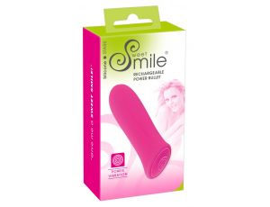 Mini wibrator Sweet Smile Power Bullet silikonowy USB 8,5 cm