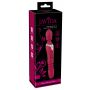 Wibrator Javida rozgrzewający z pchnięciami 27 cm USB - 2