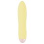 Mini wibrator Cuties żółty USB 13 cm - 4