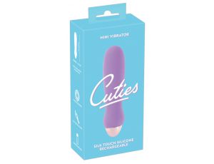 Mini wibrator Cuties fioletowy USB 12,5 cm