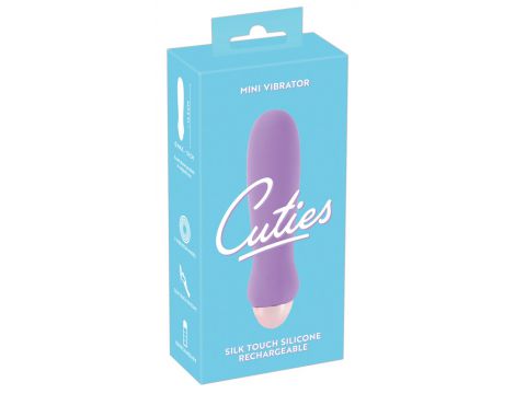 Mini wibrator Cuties fioletowy USB 12,5 cm