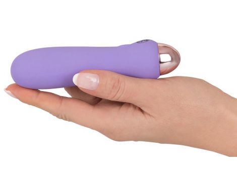 Mini wibrator Cuties fioletowy USB 12,5 cm - 6