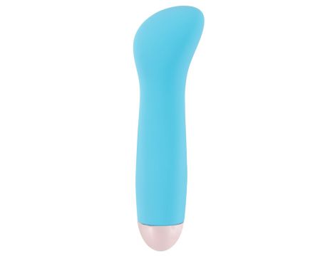 Mini wibrator Cuties niebieski USB 12,9 cm - 3