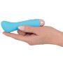 Mini wibrator Cuties niebieski USB 12,9 cm - 9