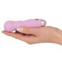 Mini wibrator Cuties różowy silikonowy USB 12 cm - 6