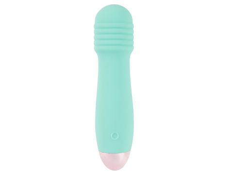 Mini wibrator silikonowy Cuties zielony USB 12,5 cm - 4