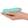 Mini wibrator silikonowy Cuties zielony USB 12,5 cm - 7