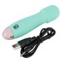Mini wibrator silikonowy Cuties zielony USB 12,5 cm - 9