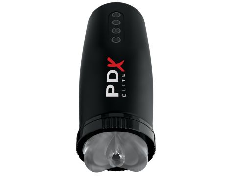 Masturbator PDX Elite Motobator 2 wibrujący z ssaniem USB 23 cm - 4