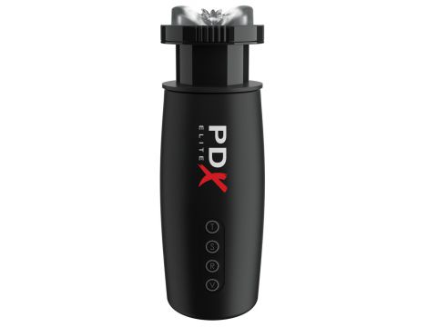 Masturbator PDX Elite Motobator 2 wibrujący z ssaniem USB 23 cm - 8