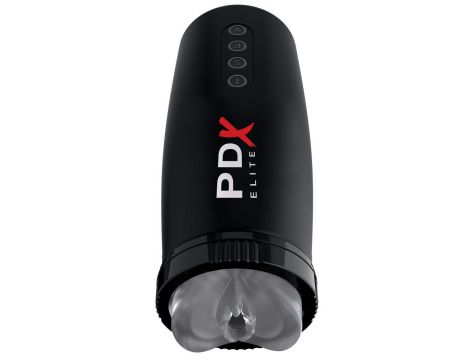 Masturbator PDX Elite Motobator 2 wibrujący z ssaniem USB 23 cm - 3