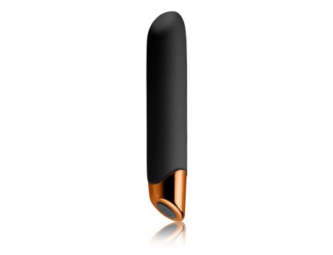 Wibrator silikonowy Chaiamo Rocks Off czarny 10 trybów USB 16 cm - 4