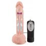 Wibrator realistyczny Medical Silicone z pchaniem 21 cm - 6