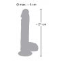 Wibrator realistyczny Medical Silicone z pchaniem 21 cm - 18