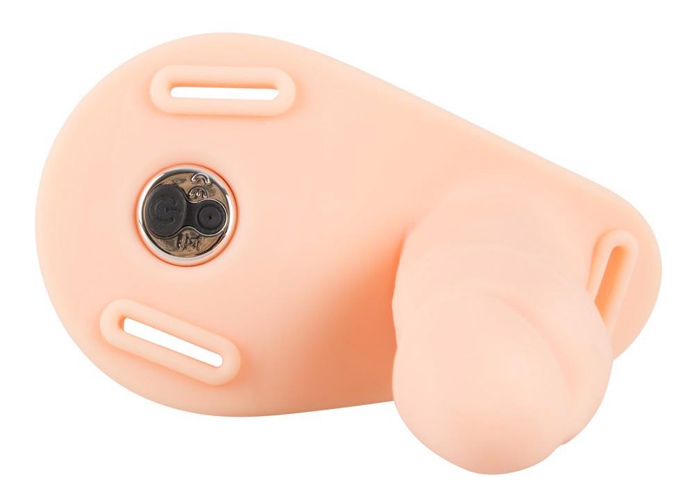 uprząż strapon lesbijska podwójna 2 penisy 10 tryb