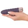 Wibrator Diamond Vibe z falami silikonowy USB 15 cm - 10