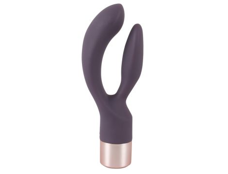 Wibrator króliczek Elegant Series podwójny silikonowy USB 15,2 cm - 5