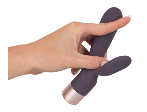 Wibrator króliczek Elegant Series podwójny silikonowy USB 15,2 cm - 11