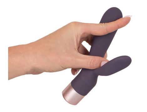 Wibrator króliczek Elegant Series podwójny silikonowy USB 15,2 cm - 14