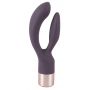 Wibrator króliczek Elegant Series podwójny silikonowy USB 15,2 cm - 6