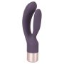 Wibrator króliczek Elegant Series podwójny silikonowy USB 15,2 cm - 5