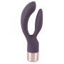 Wibrator króliczek Elegant Series podwójny silikonowy USB 15,2 cm - 7
