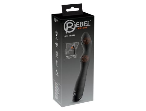 Wibrator silikonowy Rebel P Spot 23,5 cm - 2