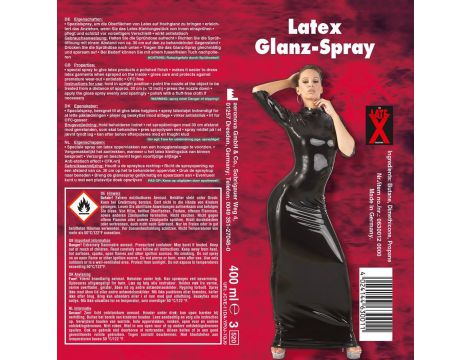 Spray nabłyszczający do lateksu Late X 400 ml - 5