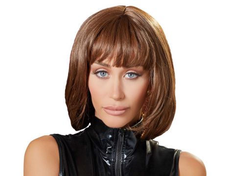 Peruka bob brązowa Cottelli ACCESSOIRES 28 cm - 6