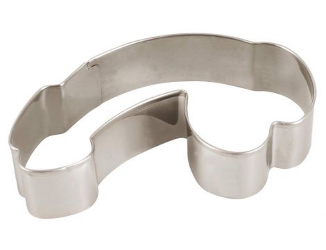 Zestaw 2 metalowych wykrawaczek do ciastek penis 10 cm - 7
