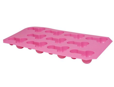 Forma do kostek lodu w kształcie penisa TPR 20 x 11 cm - 7