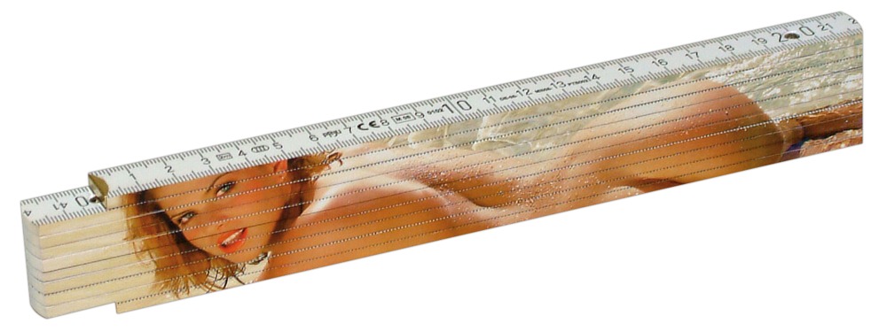 folding ruler "girl" 2m