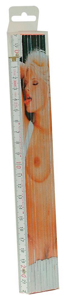 folding ruler "girl" 2m