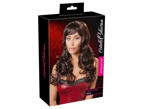 Peruka długa ciemnobrązowa Cottelli ACCESSOIRES 55 cm - 7