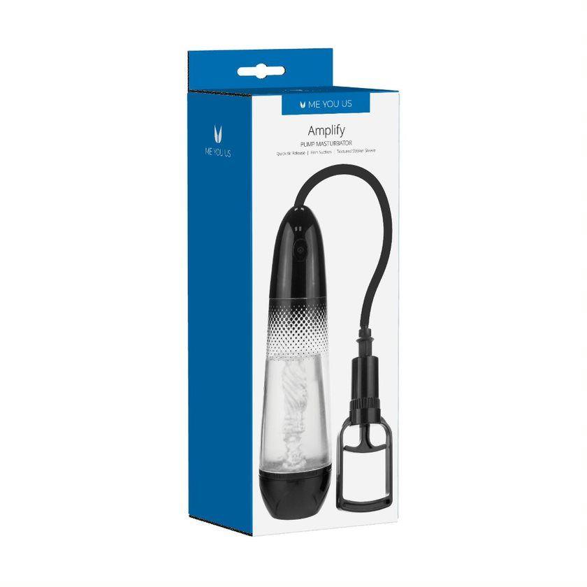 pompka- me you us amplify pump masturbator clear/black