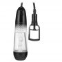 Masturbator z pompką Me You Us Amplify Pump przezroczysty czarny - 2