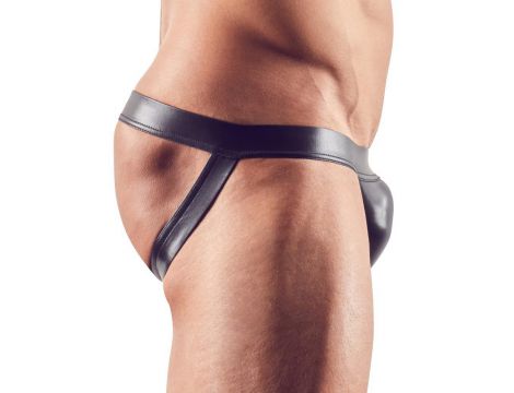 Jock męski elastyczny Svenjoyment czarny błyszczący XL - 6
