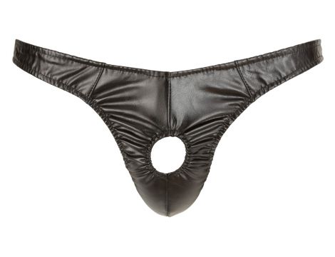 Stringi męskie z imitacji skóry Svenjoyment 2XL - 8