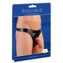 Stringi męskie z imitacji skóry Svenjoyment 2XL - 3