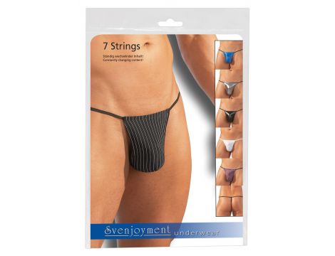 Zestaw 7 stringów męskich Svenjoyment S L - 2
