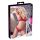 Komplet bielizny Cottelli LINGERIE koronkowy otwarty S