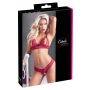 Komplet bielizny Cottelli LINGERIE koronka otwarty L - 2