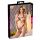 Komplet bielizny Cottelli LINGERIE otwarty czerwony M/L z łańcuszkiem