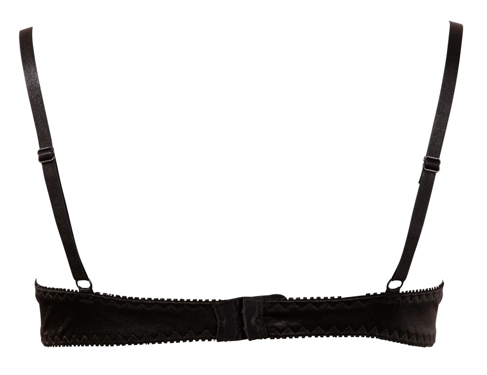 basic shelf bra black 80b