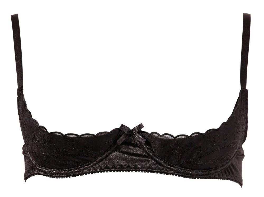 basic shelf bra black 80b